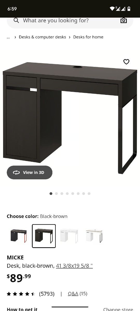 Ikea Micke Desk