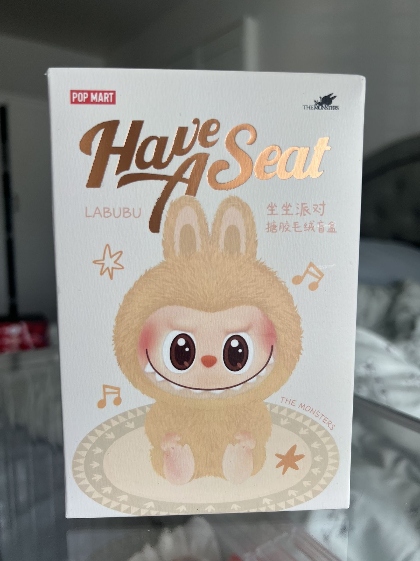 The Monsters Labubu - Have A Seat Vinyl Pendant Blind Box