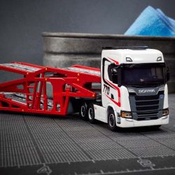 2025 Hot Wheels Elite 64 Scania 770 S Limited Edition Car Hauler ⭐️Sealed-Box⭐️