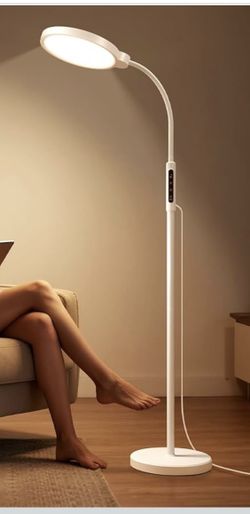 Light floor lamp