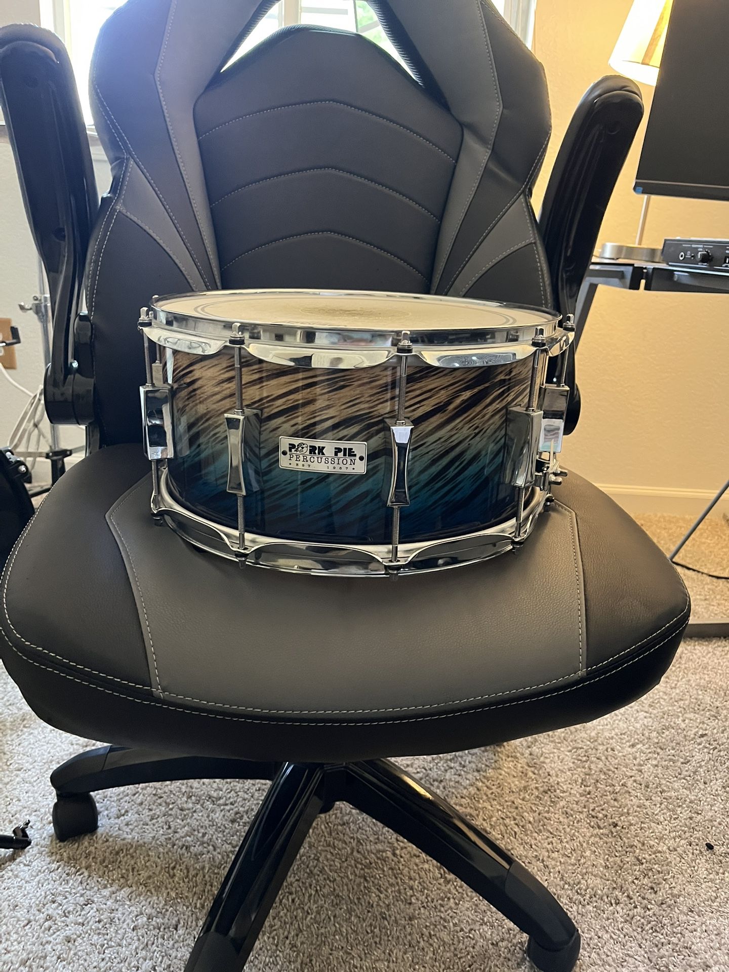 Pork Pie snare drum USA made