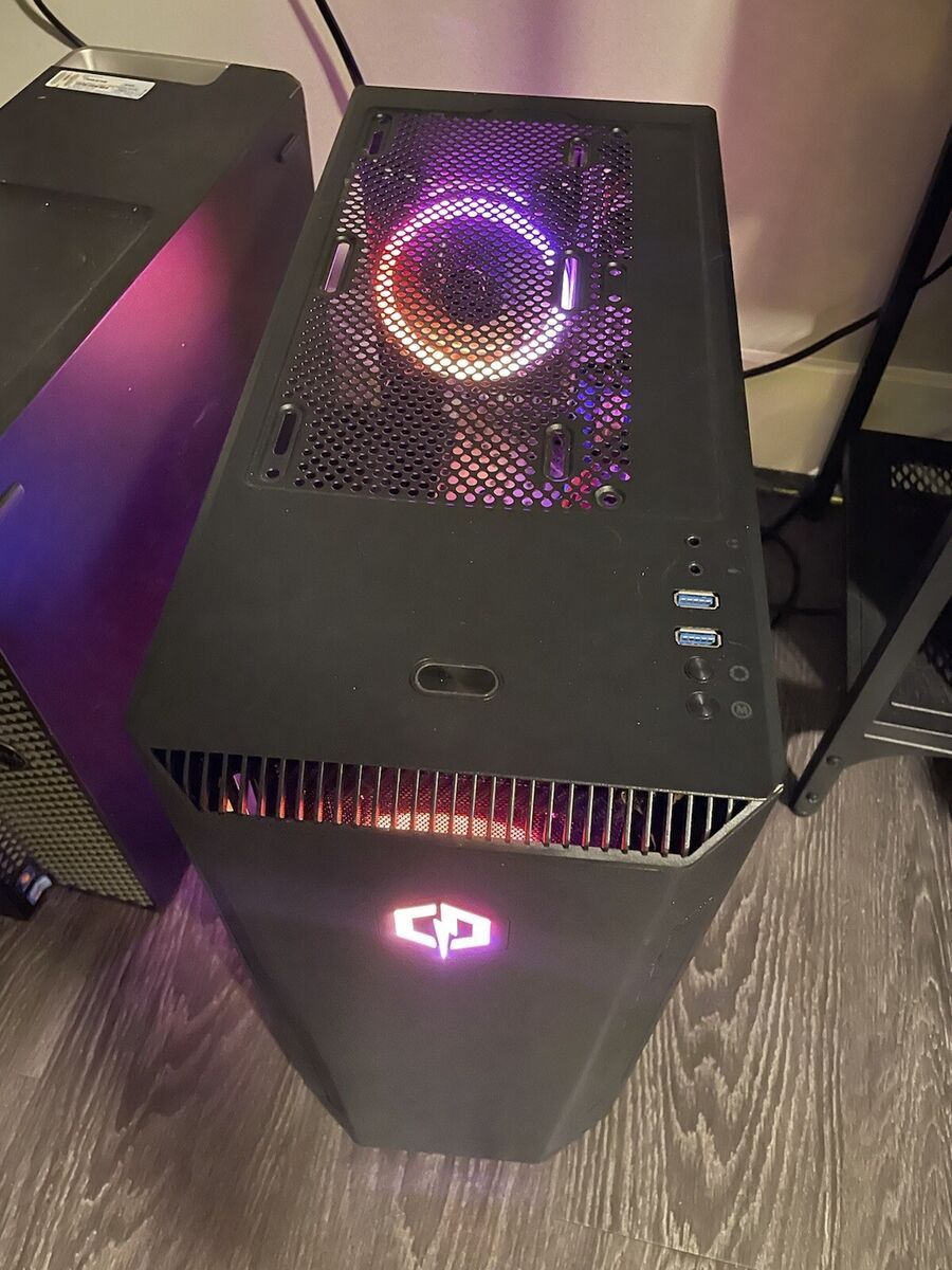 CyberPower Gaming PC ET8880, AMD RYZEN 3 2300X (3.5 GHz), 32GB DDR4 RAM 500GB SD