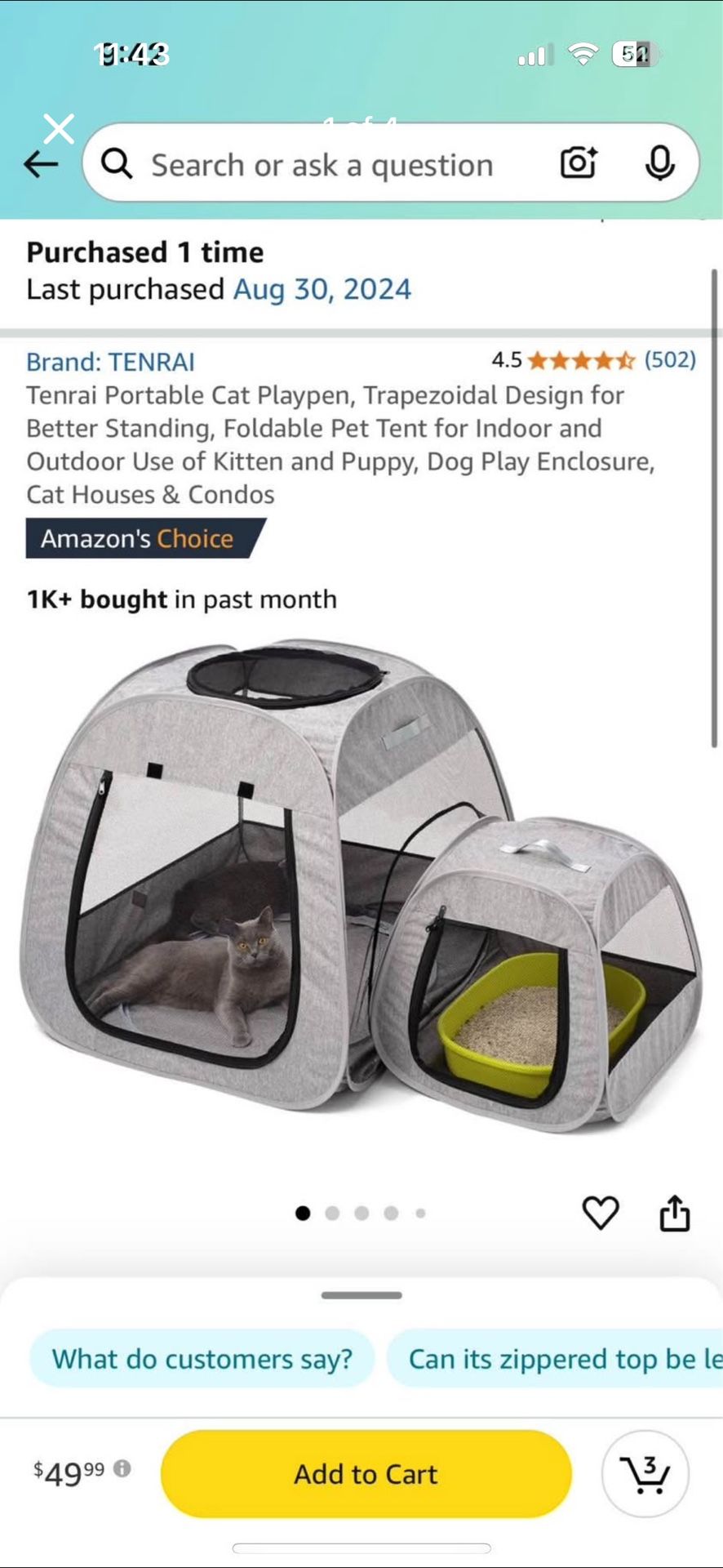 Cat Playpen