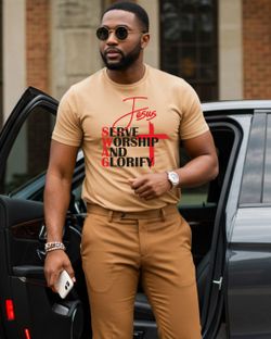 Jesus SWAG Tee – Serve Worship And Glorify Bold Shirt