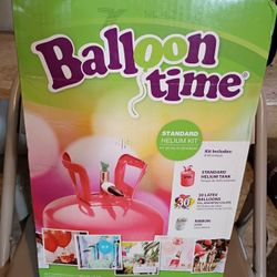Balloon Time Helium Kit, New In Box 