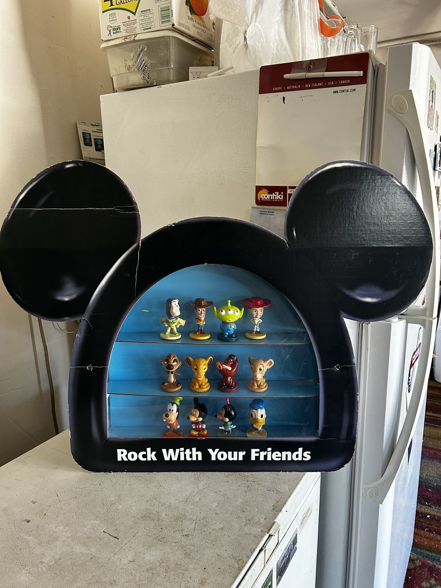 Disney Bobbleheads Kellogg’s Original Store Display