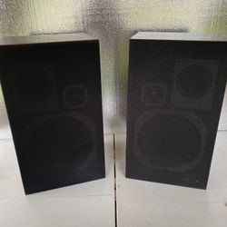 Vintage MCS 8245 3-Way Speakers – Wood Cabinets – Pair