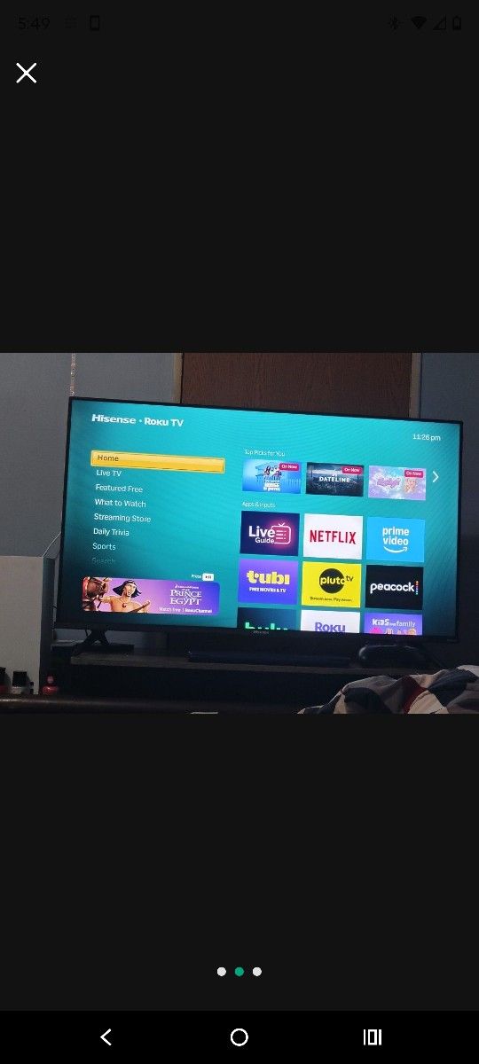 50 Inch- Henson Roku TV Smart