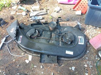 Yard machine mower deck