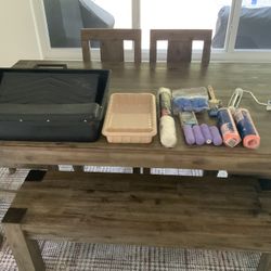 Lot Of Painting Supplies, House Painting, Painting Tools - Weston 33326