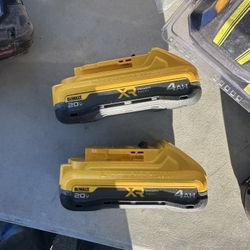Dewalt Batteries 