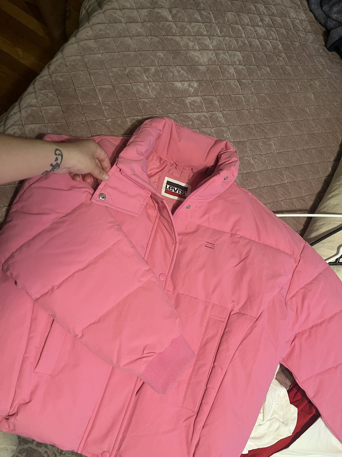 Pink Levis Womens Jacket 