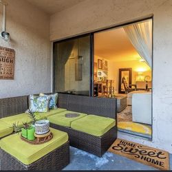 Pier 1 Outdoor L-Shaped Sectional Set 4pcs