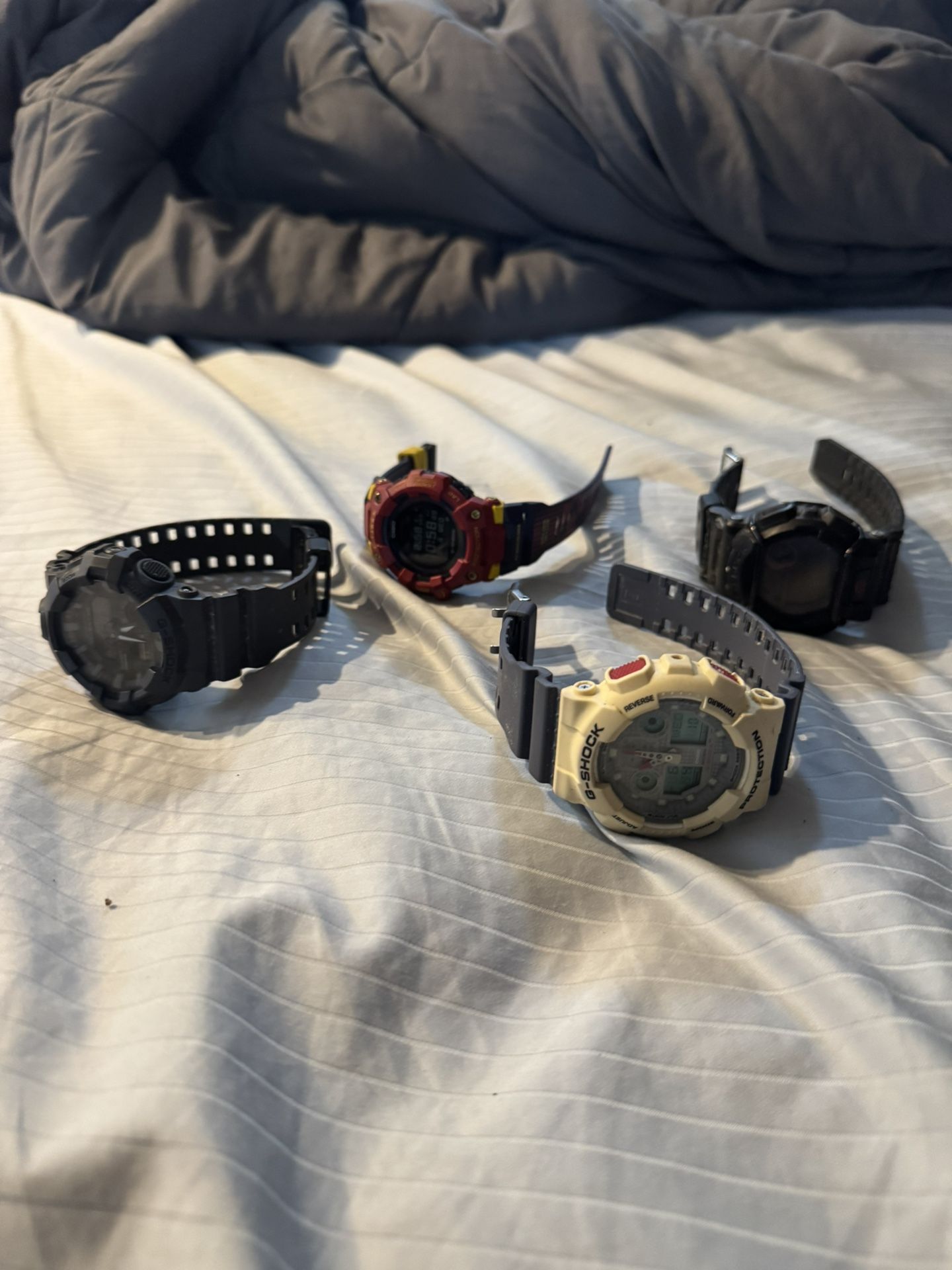 4 G Shock Watches Barely Used