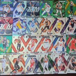 2024-25 NBA PRIZMS-PANINI MOSAIC-ROOKIES PRIZMS INSERTS ♤Prices on my cards may not always be accurate, as I don't look up the sold price for every ca