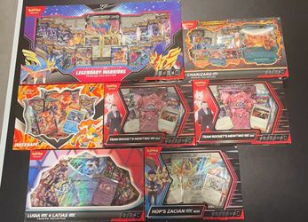 Pokemon Sealed EX Boxes and more