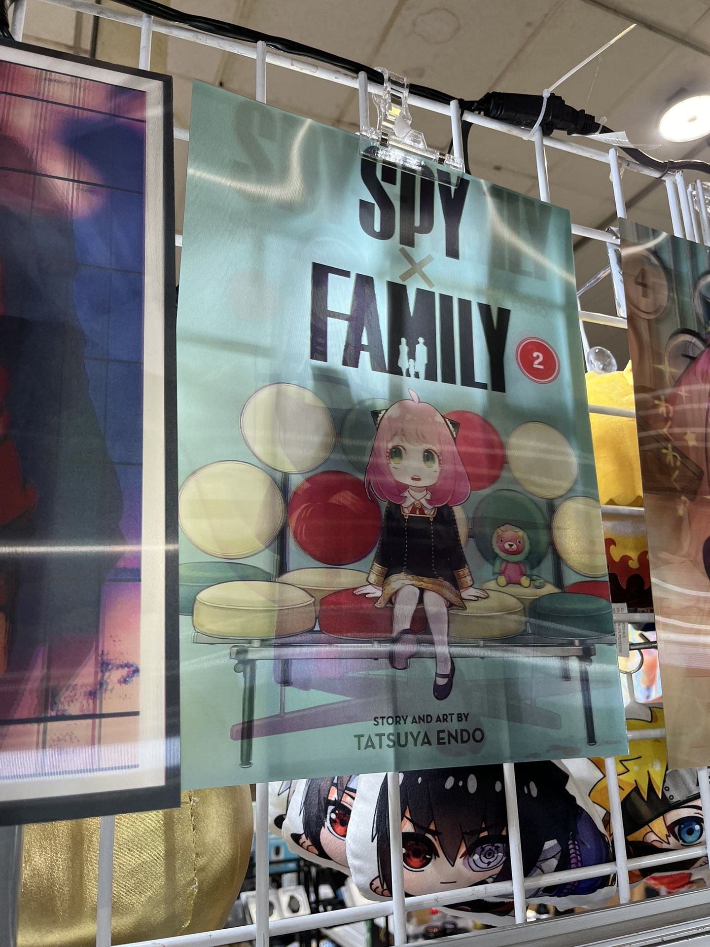 3D Anime Poster 11.6" x 15.5", Holographic Poster, Spy Family 3D poster