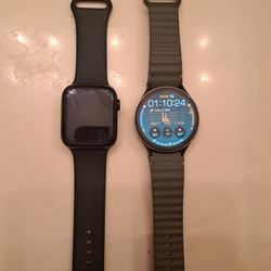 Apple Watch And Samsung Galaxy 7 Series Watch 