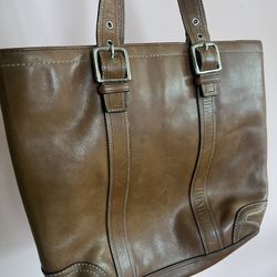 Vintage Coach tote 