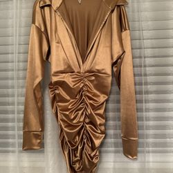 Gold Party Dress Size 8