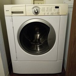 EUC Sears, Roebuck, & Co. Kenmore Super Capacity 3.5 Cu. Ft. Front Load Washer- For Model #, Serial #, Manf. Date, Please See 6th Photo