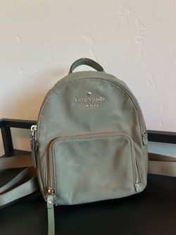 Kate Spade Mini Olive Green Backpack