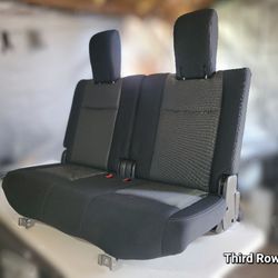 Nissan Pathfinder 3rd Row Seats – OEM Black Cloth