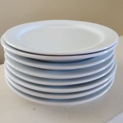 White Dessert/Side Plates (8)
