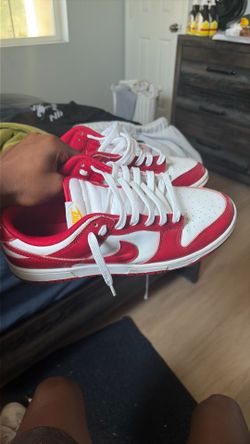 Nike Dunk Lows Red and White US Men’s Size 9