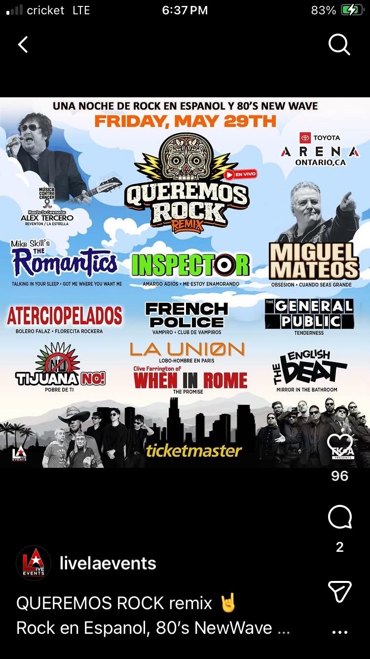 Ticket Queremos Rock