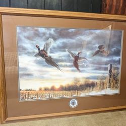 Framed Jim Hansel Print