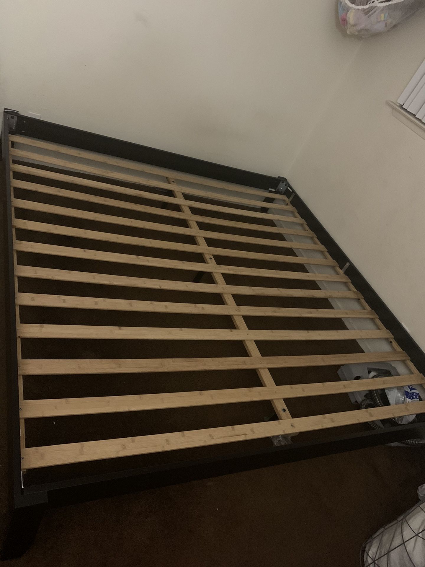 King size bed frame