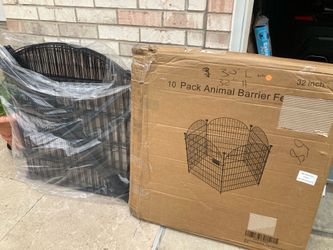New 10 piece wired playpen