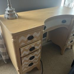 Antique Solid Wood Desk