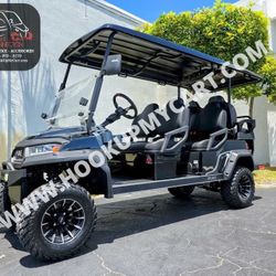 2025 Pure EV P60L Golf Cart- Lifted 6 Passenger