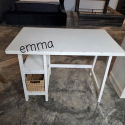 Mirimyn Antique White Home Office Small Desk 👉 BRAND NEW 