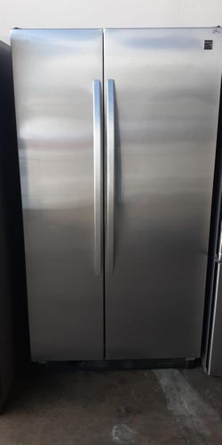 Kenmore Side By Side Stainless Steel Refrigerator
