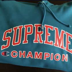 Supreme SS17 Champion Hoodie Sz.M (Brand New)