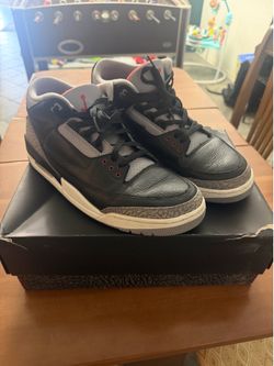 Jordan 3 black cement(size 14)