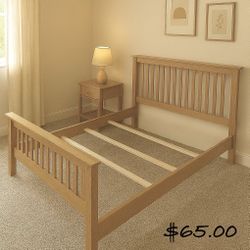 Queen size bed frame