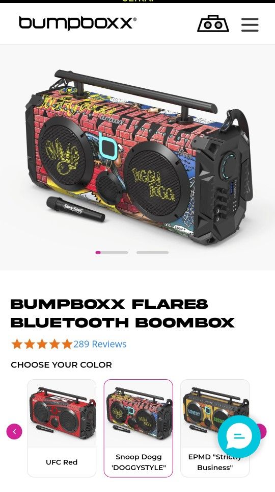 Bumpboxx Flare 8 Snoop Dogg Edition