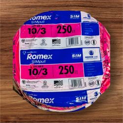 Romex 10/3 250ft Wire / Cable (SE HABLA ESPAÑOL)