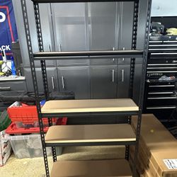Garage shelves 72” x 36” x 12”: $40 or $30 ea if you buy 2 or more 