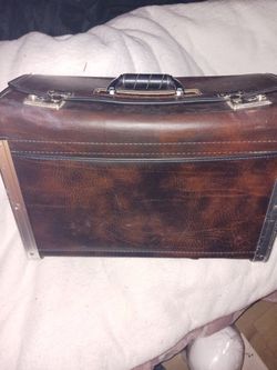 Vintage Briefcase Tool Bag