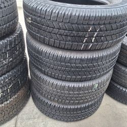 Used FOUR TIRES LT265/70R18 $400 Goodyear