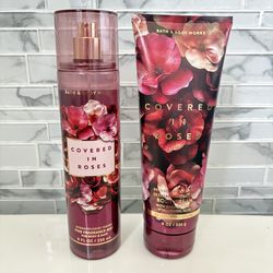 Bath and Body Works Covered in Roses