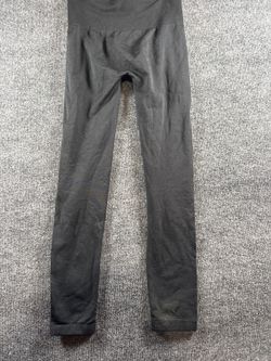 Women’s Black High Waist Leggings Stretch Athletic Yoga Pants Approx Small