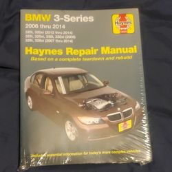 Haynes Repair Manual Bmw 3 Series 2006-2014