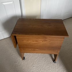 wooden desk wheels negotiable