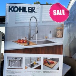 KOHLER ALL-IN-ONE SINK 👌🏼🔥